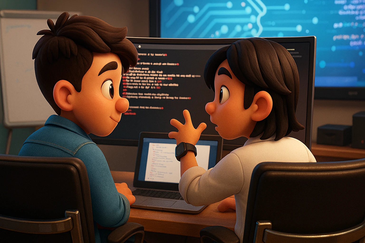 BlackDeep team collaborating on innovative tech projects